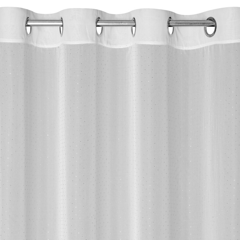 Firana gotowa EUROFIRANY Ariadna 1 140 x 250 cm Biały