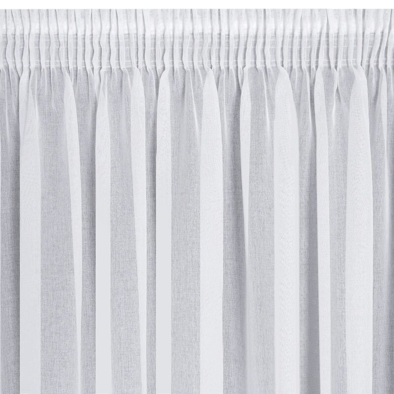 Firana gotowa EUROFIRANY Elpidia 350 x 150 cm Biały