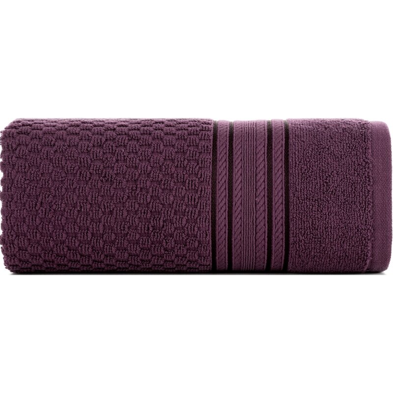 Ręcznik Davos (09) 50 x 90 cm Ciemnofioletowy