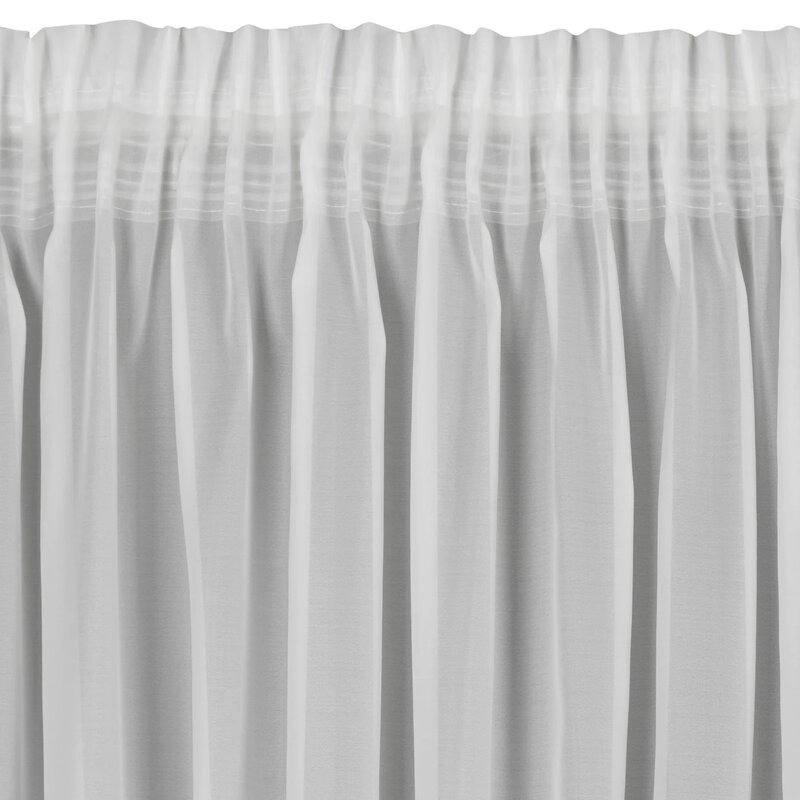 Firana gotowa EUROFIRANY Karen 140 x 270 cm Biały