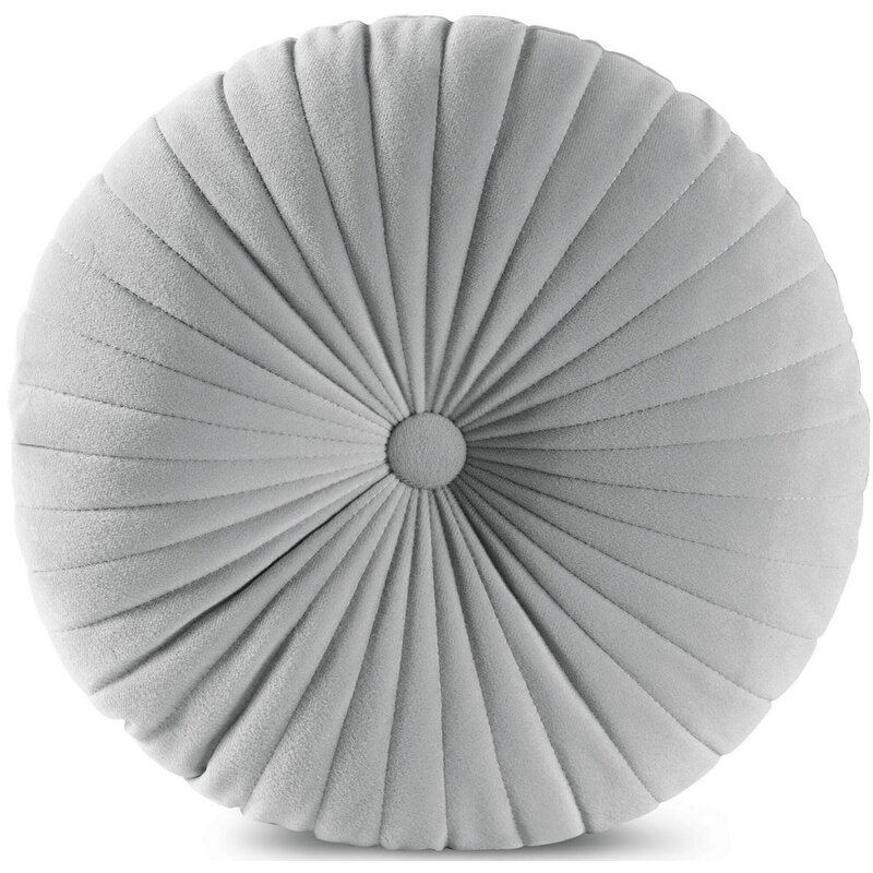 Poszewka EUROFIRANY Velvet 68 40 x 40 cm Srebrny