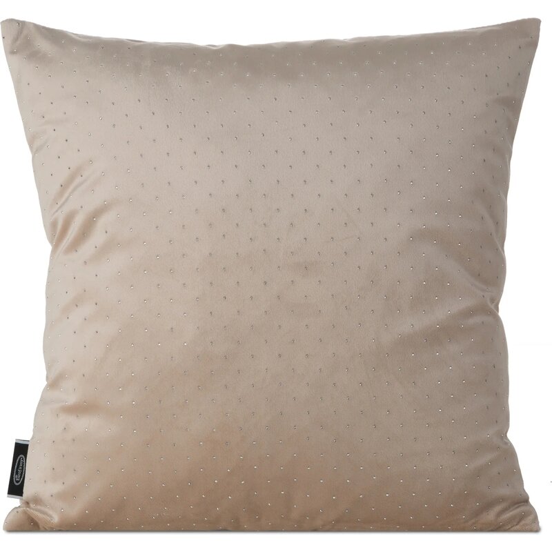 Poszewka EUROFIRANY Ariadna 45 x 45 cm Beżowy