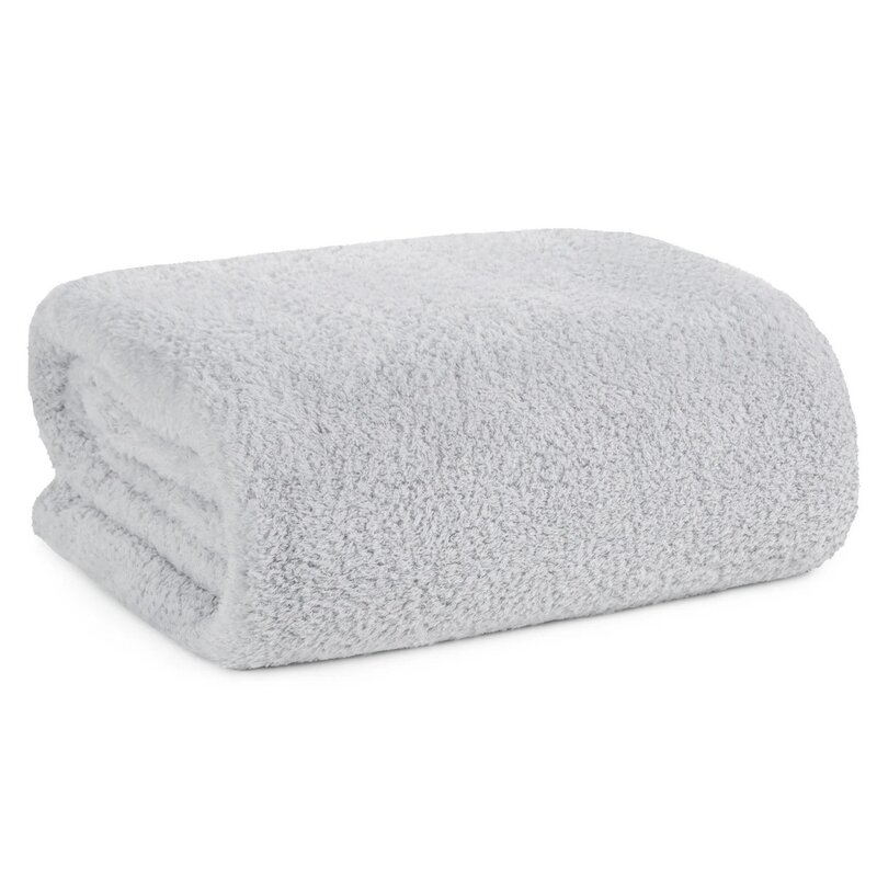 Koc EUROFIRANY D91 Lori 70 x 160 cm Srebrny