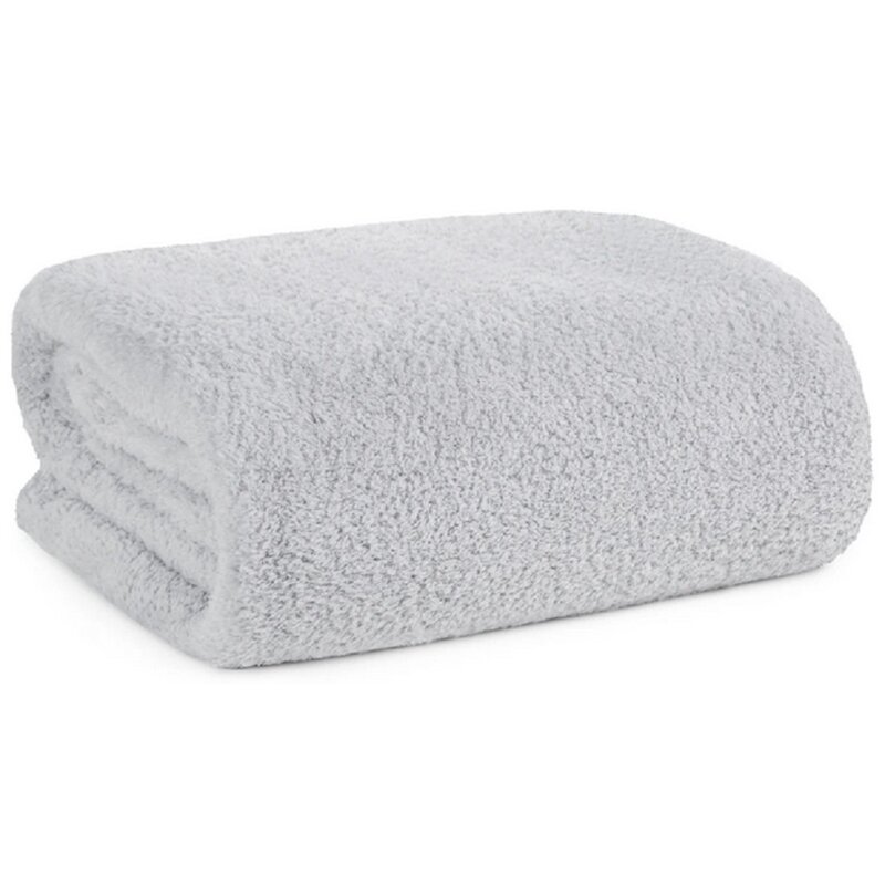 Koc EUROFIRANY D91 Lori 170 x 210 cm Srebrny