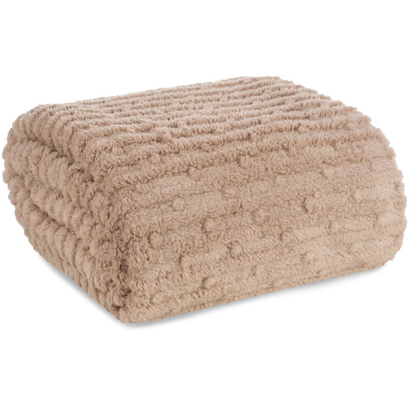 Koc EUROFIRANY D91 Lisa 130 x 170 cm Beżowy