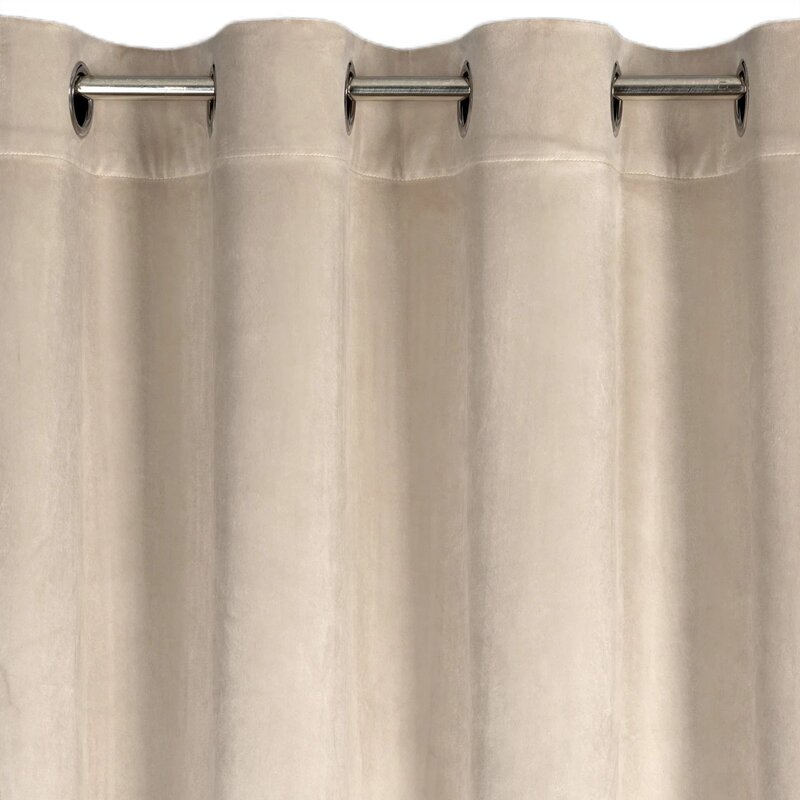 Zasłona EUROFIRANY Carli 140 x 250 cm Beżowy