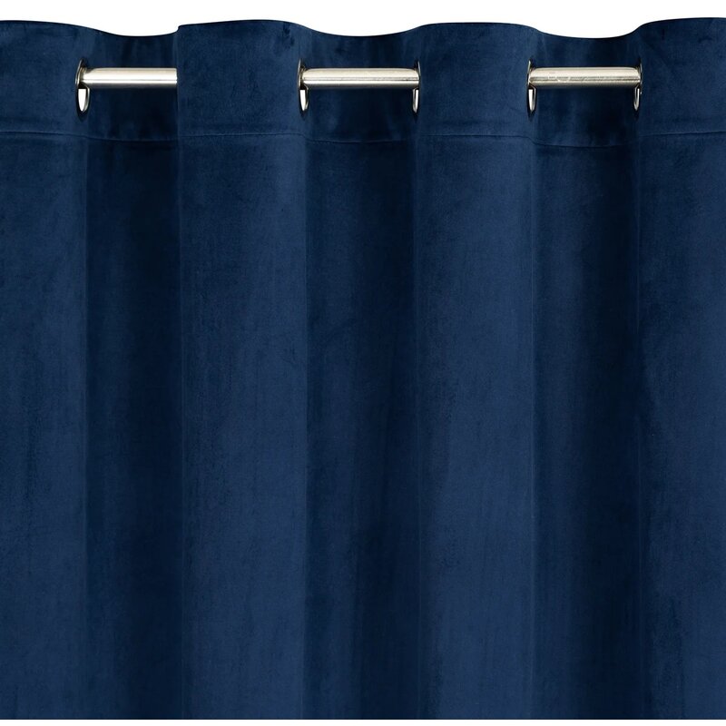 Zasłona EUROFIRANY Ariadna 140 x 250 cm Granatowy