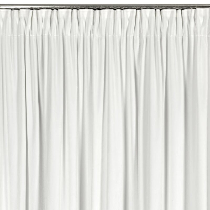 Zasłona EUROFIRANY Carli 140 x 250 cm Biały