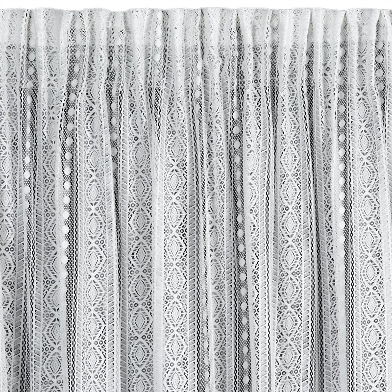 Zasłona EUROFIRANY Adora 140 x 270 cm Biały