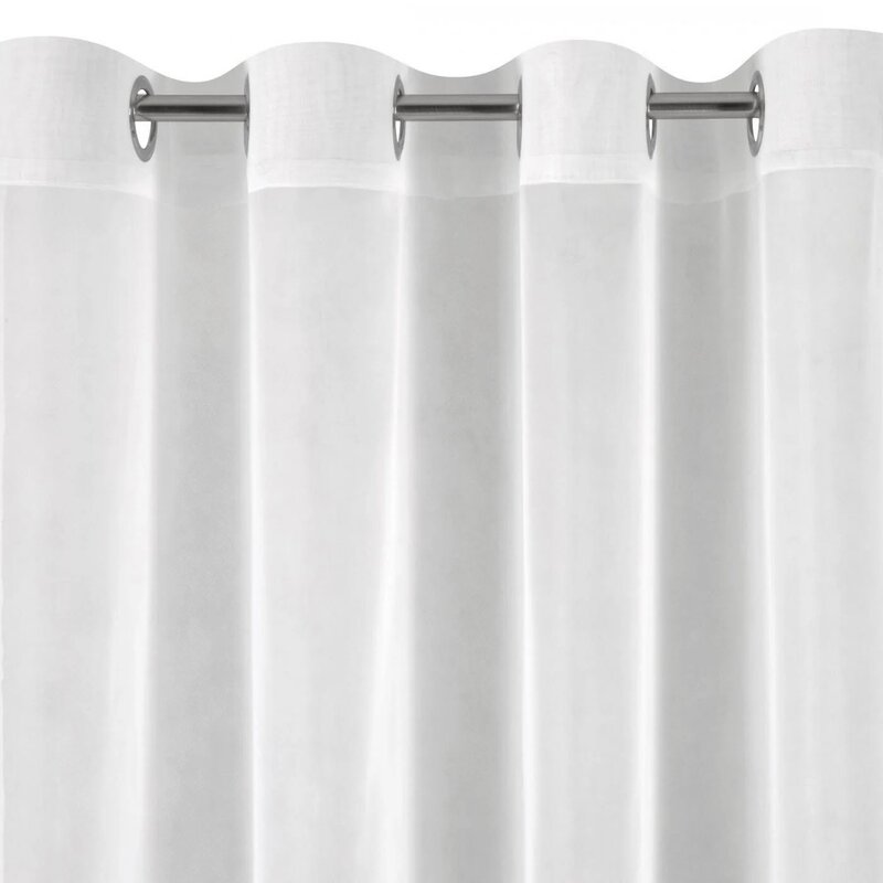 Firana gotowa EUROFIRANY Lucy 350 x 150 cm Biały
