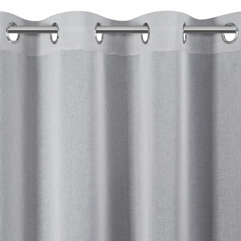 Zasłona EUROFIRANY Margaret 2 140 x 250 cm Srebrny