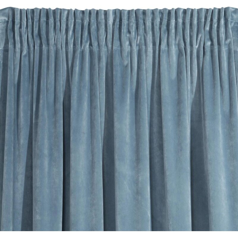 Zasłona EUROFIRANY Villa 140 x 270 cm Niebieski