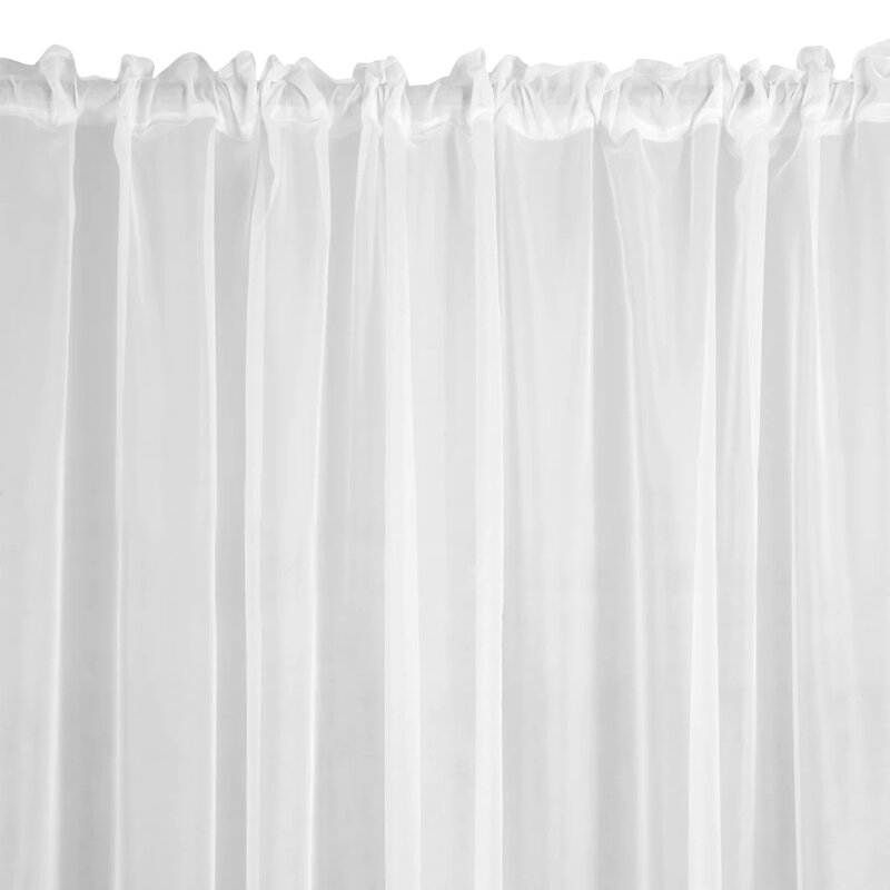 Firana gotowa EUROFIRANY Lucy 300 x 300 cm Biały