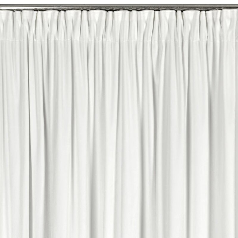 Zasłona EUROFIRANY Carli 140 x 270 cm Biały