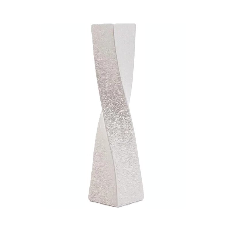 Wazon EUROFIRANY Riso 9 x 9 x 39 cm Kremowy