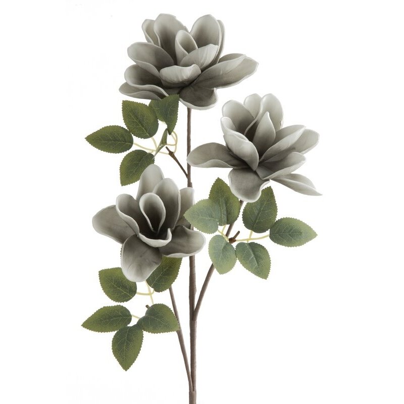 Kwiat dekoracyjny EUROFIRANY Flore 752 14 x 68 cm Popielaty