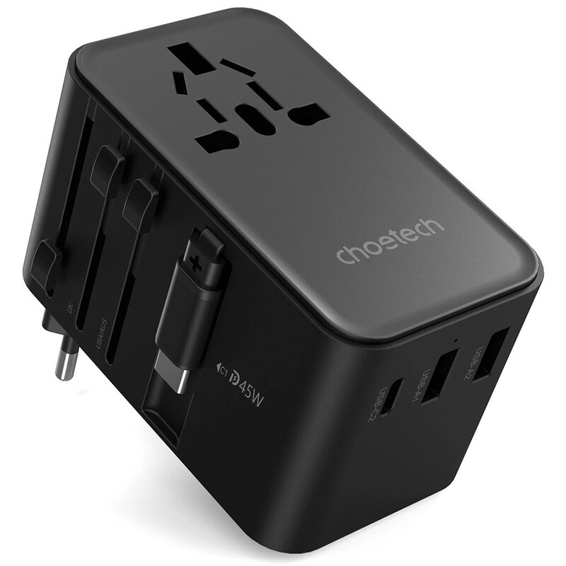 Ładowarka podróżna CHOETECH PD5021 45W Czarny