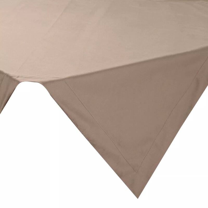 Obrus EUROFIRANY Melinda 85 x 85 cm Beżowy