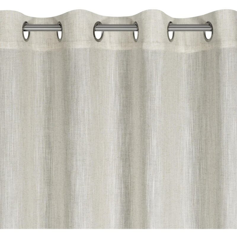 Zasłona EUROFIRANY Latika 140 x 250 cm Naturalny