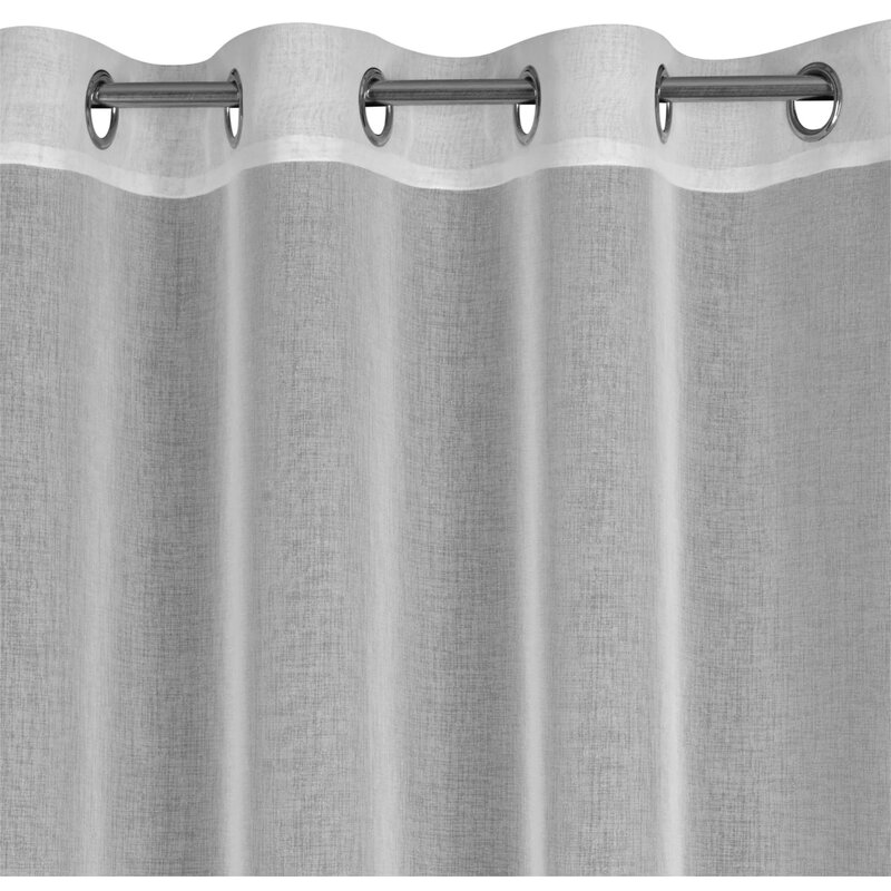 Zasłona EUROFIRANY Lavin 140 x 250 cm Biały