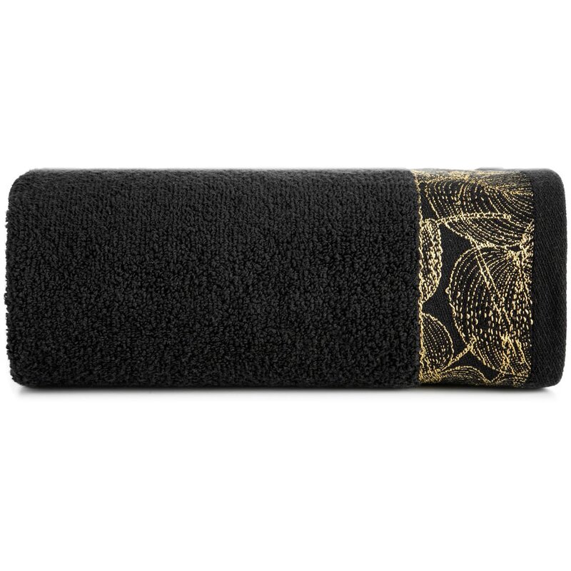 Ręcznik Agis (07) Czarny 50 x 90 cm