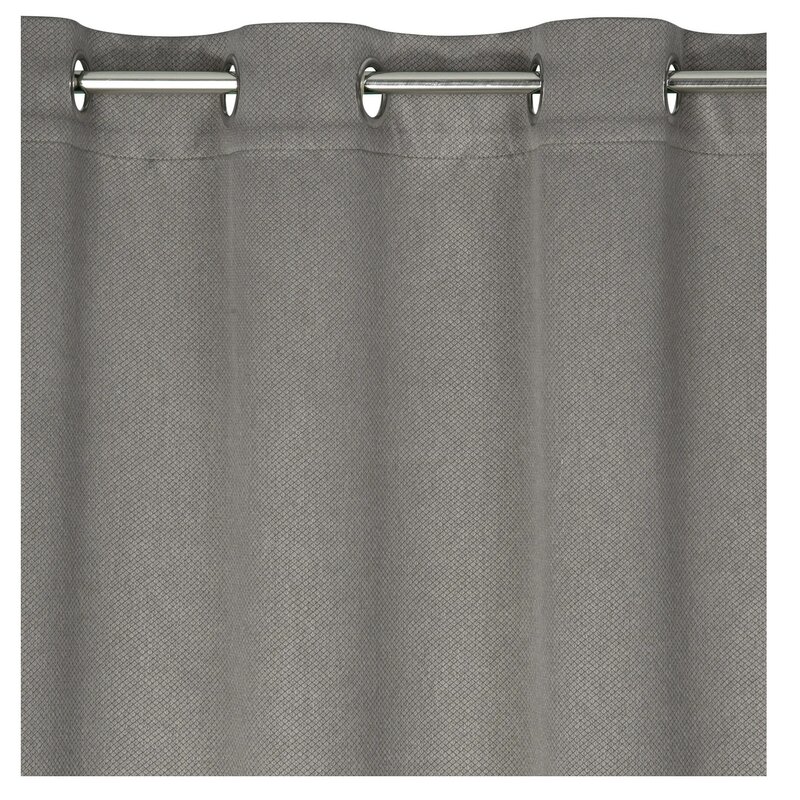 Zasłona EUROFIRANY Amaro 140 x 250 cm Szarobeżowy