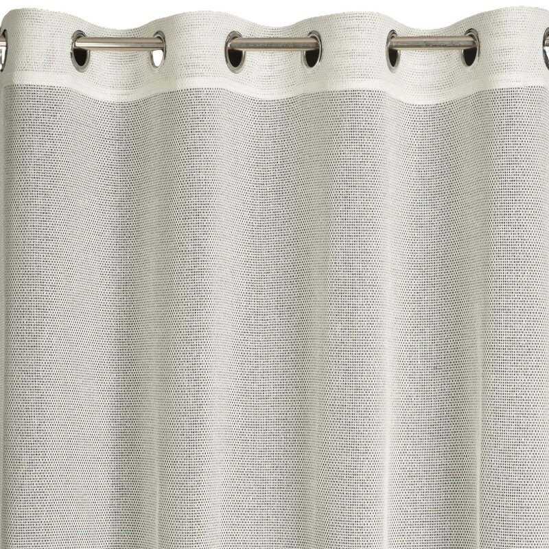 Firana gotowa EUROFIRANY Darla 140 x 250 cm Naturalny