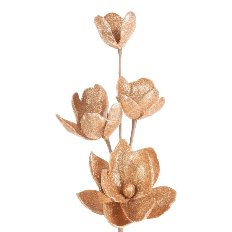 Sztuczny kwiat EUROFIRANY Flore 724 Kwiat Złoty