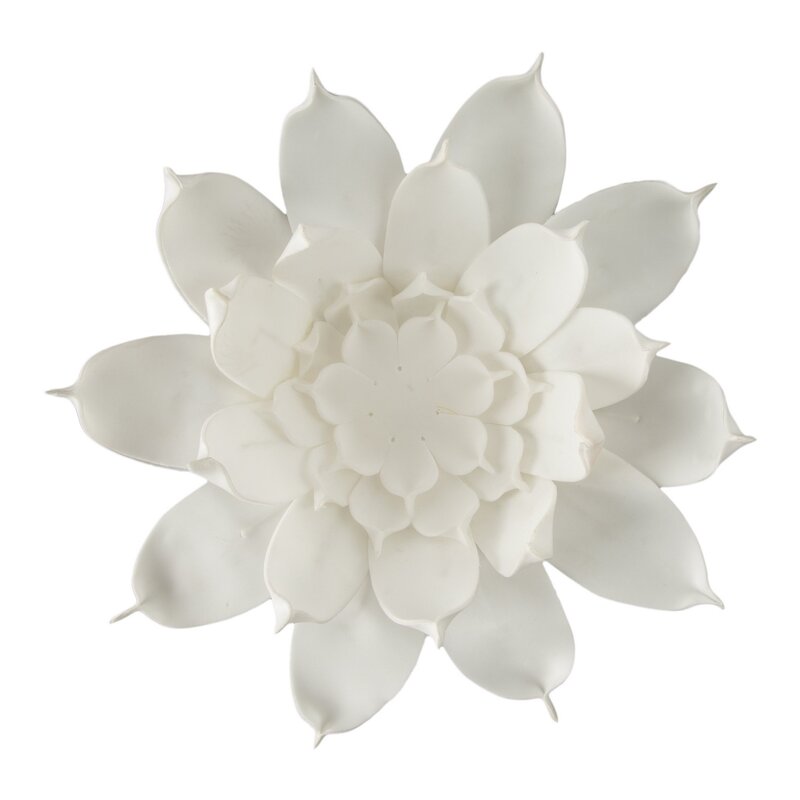 Sztuczny kwiat EUROFIRANY Flore 422740 Kwiat Biały