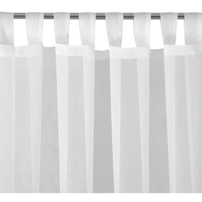 Firana gotowa EUROFIRANY Lucy 140 x 250 cm Biały
