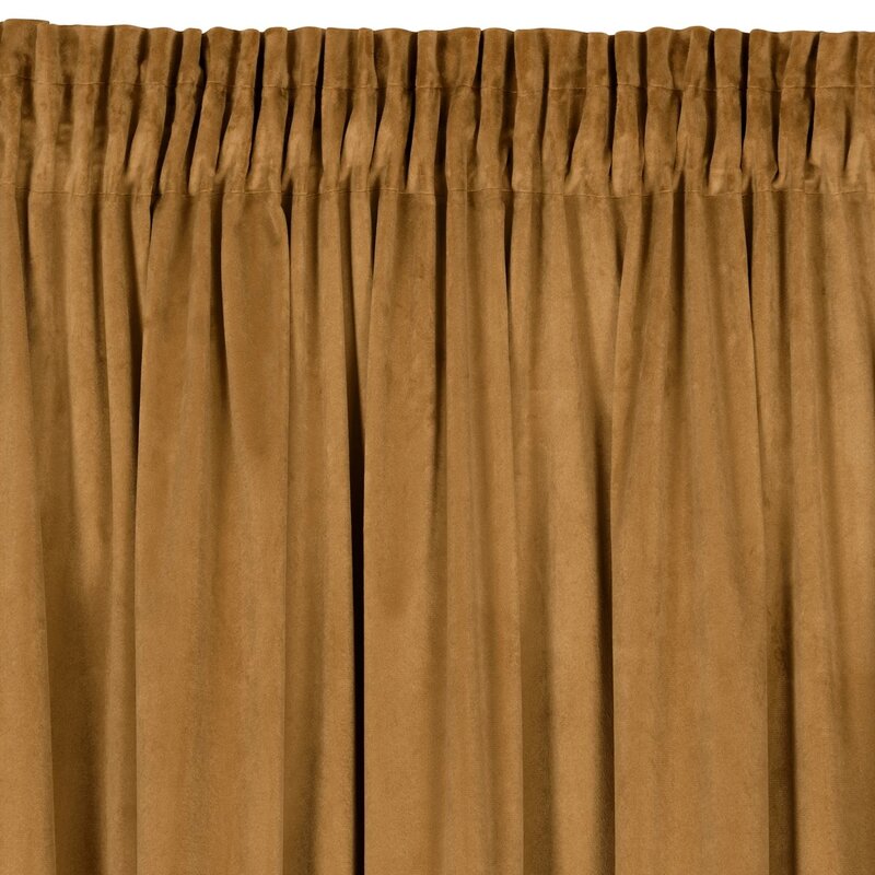 Zasłona EUROFIRANY Melanie 140 x 270 cm Miodowy