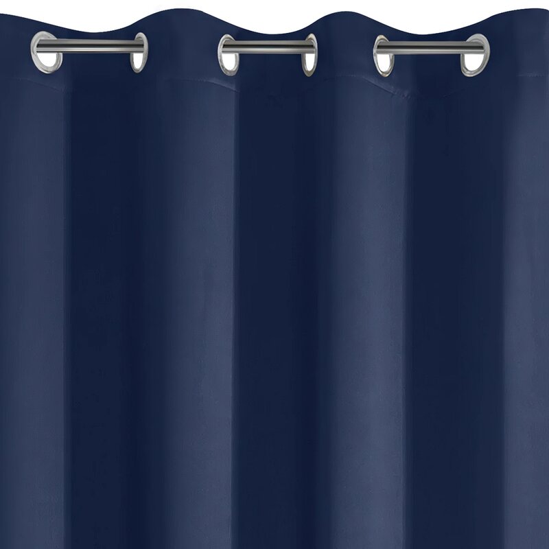 Zasłona EUROFIRANY Design 91 Parisa 135 x 250 cm Granatowy