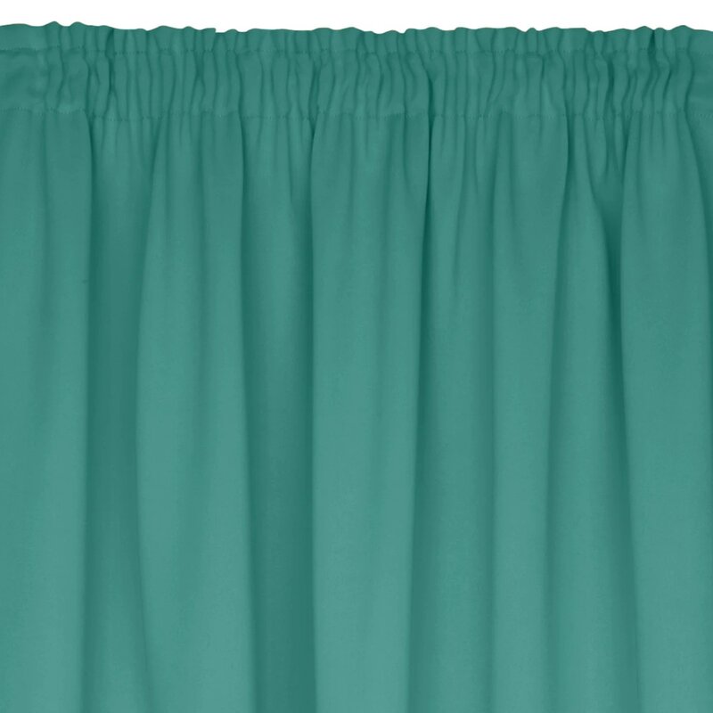 Zasłona EUROFIRANY Parisa 140 x 270 cm Turkusowy