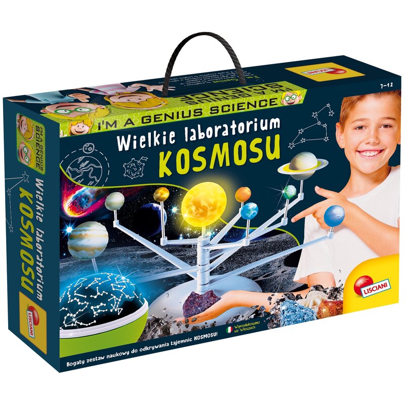 Zabawka edukacyjna LISCIANI I'm a Genius Wielkie laboratorium kosmosu 304-PL102679