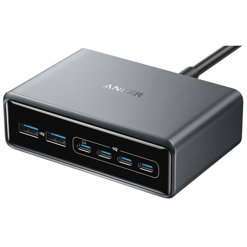 Zasilacz do laptopa ANKER Prime GaN 200W ładowarka do laptopa Apple, Samsung, Microsoft, HP, Dell, Asus, Lenovo, Google USB-C