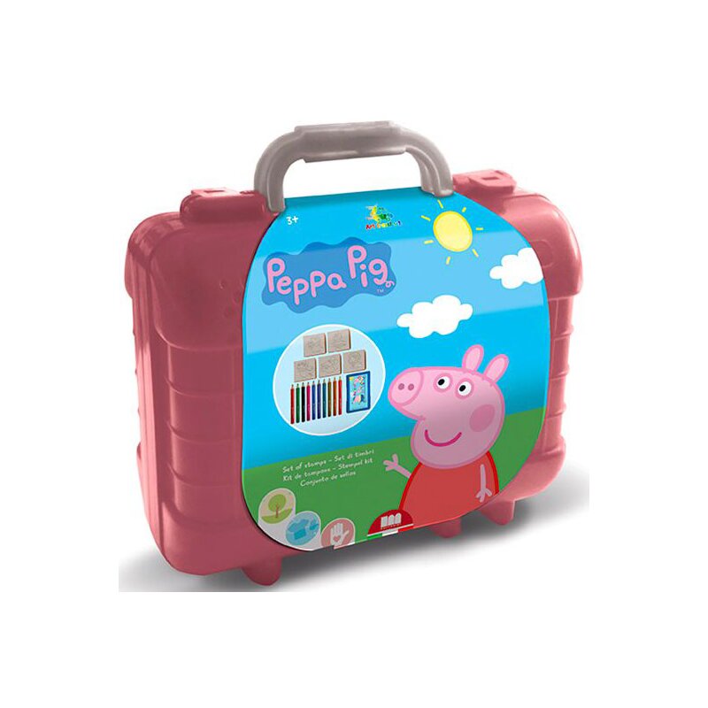 Zestaw kreatywny MULTIPRINT Pieczątki Świnka Peppa Travel Set 043-42875