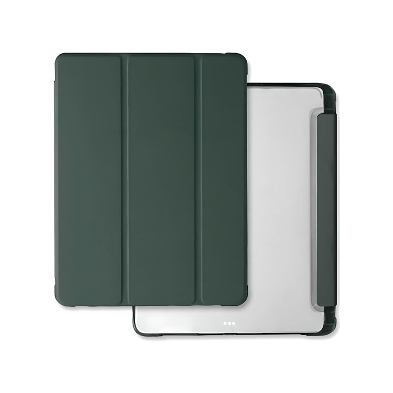 Etui MERCURY Clear Back Cover do Apple iPad 13 Pro Ciemnozielony