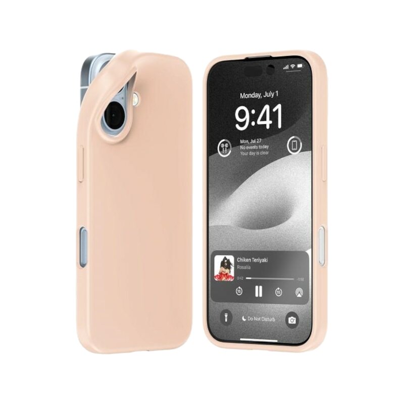 Etui MERCURY Soft do Apple iPhone 16 Piaskowy Róż