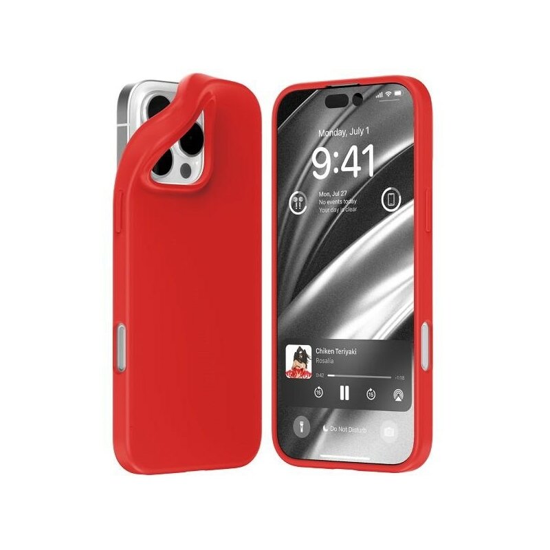 Etui MERCURY Soft do Apple iPhone 16 Pro Max Czerwony