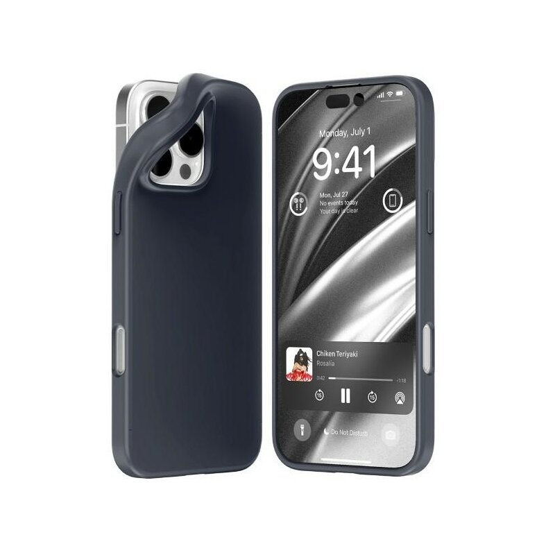 Etui MERCURY Soft do Apple iPhone 16 Pro Max Granatowy