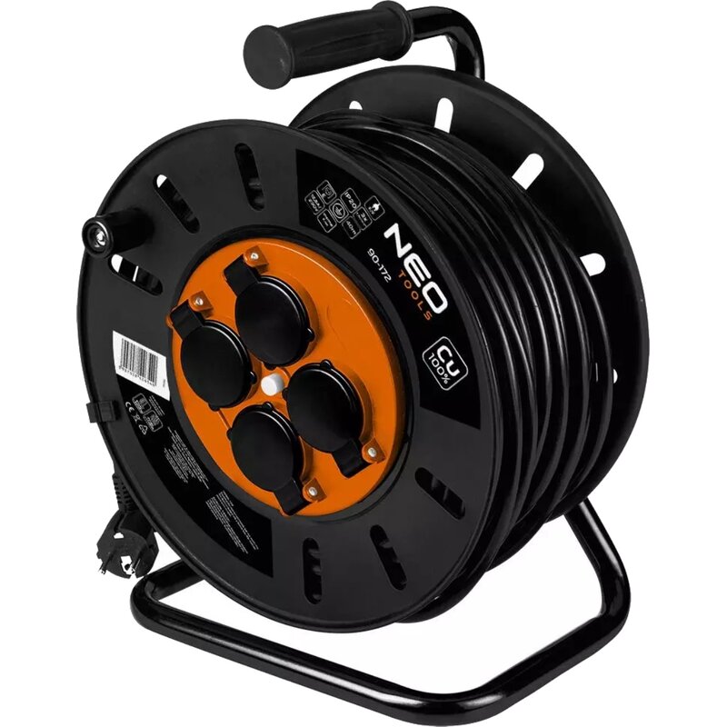 Przedłużacz NEO TOOLS 90-172 40 m Czarno-pomarańczowy