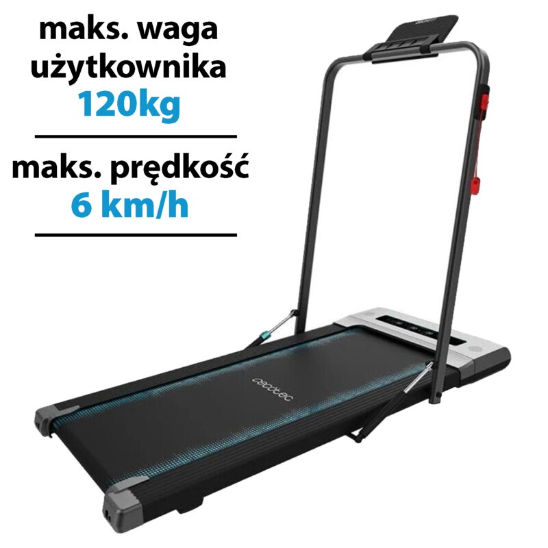 Bieżnia elektryczna CECOTEC Drumfit Wayhome 600 Pad 550W 6km/h