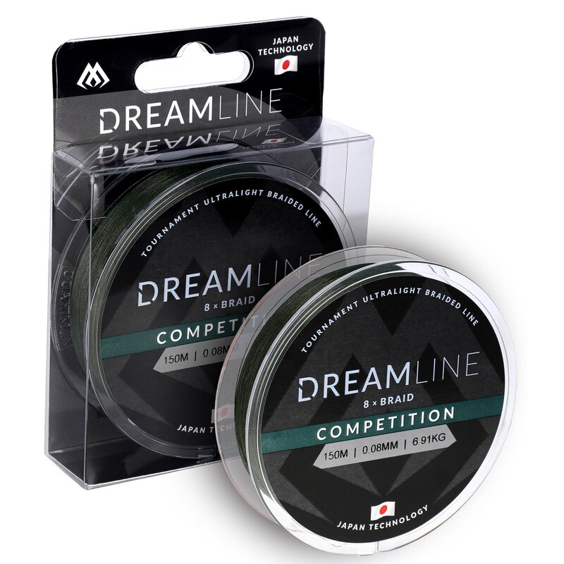Plecionka MIKADO Dreamline Competition 0.14 mm / 150 m Zielony