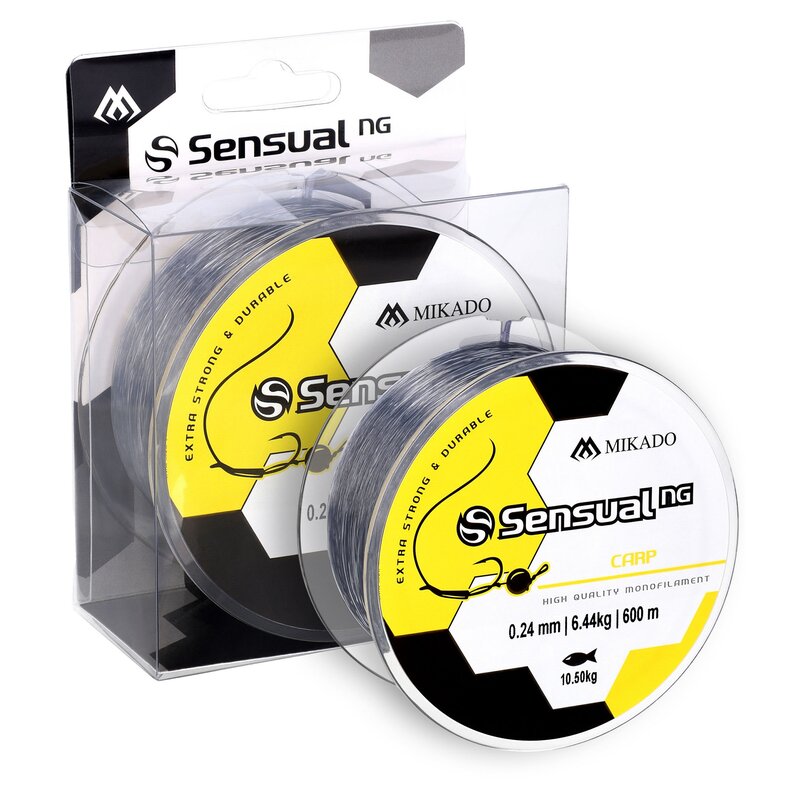 Żyłka MIKADO Sensual N.G Carp 0.45 mm / 600 m Transparentny