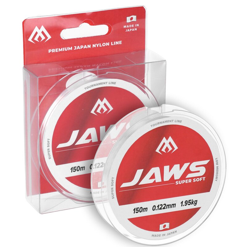 Żyłka MIKADO Jaws Super Soft 0.212 mm / 150 m Transparentny