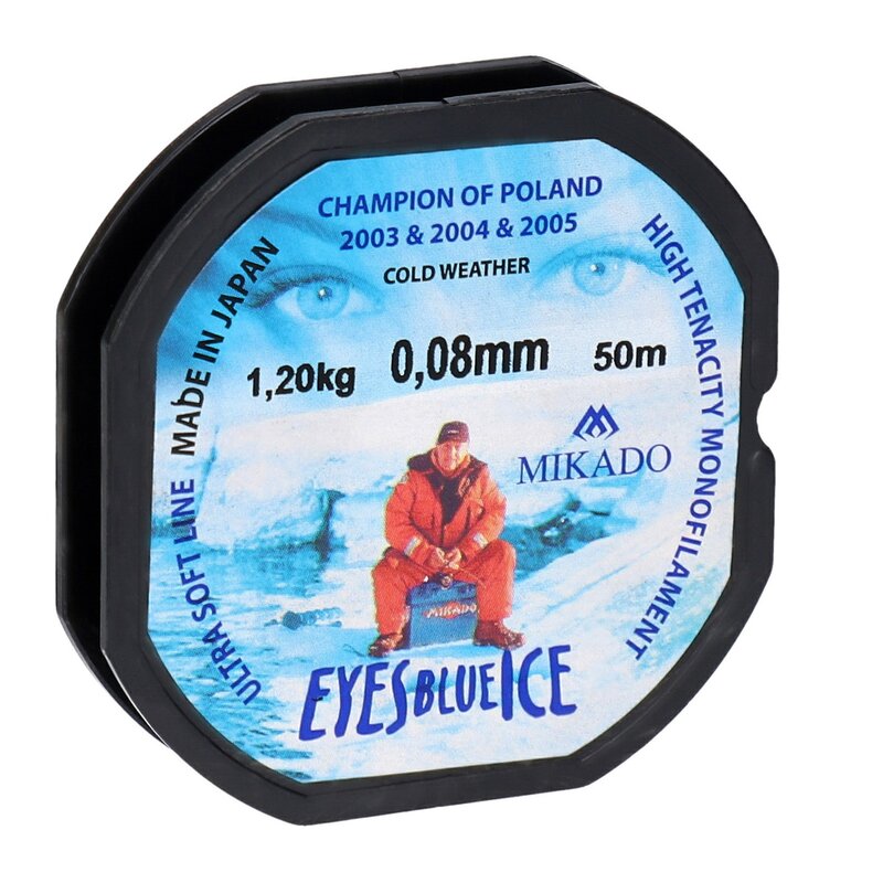 Żyłka MIKADO Eyes Blue Ice 0.20 mm / 50 m Niebieski