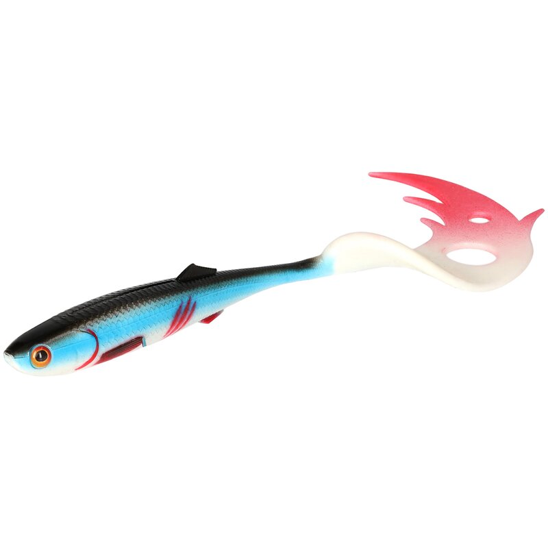 Przynęta MIKADO Sicario Pike Tail PMSCT-10.5-BB 10.5 cm Bleeding Blue