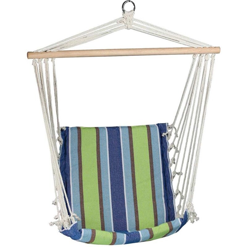 Fotel hamakowy podwieszany PATIO 47747 Wielokolorowy