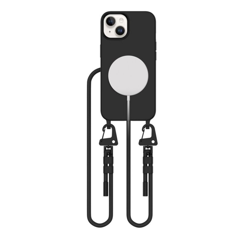 Etui TECH-PROTECT MagNecklace MagSafe do Apple iPhone 13 Czarny