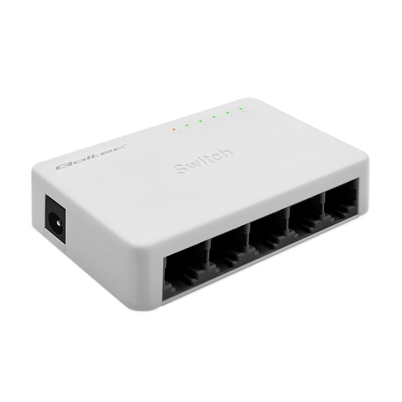 Switch QOLTEC 52245 Fast Ethernet 5 portów